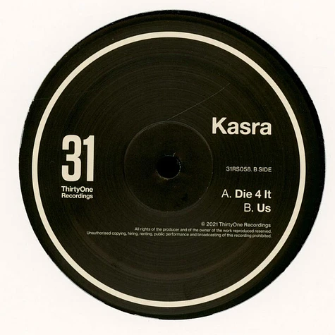 Kasra - Die 4 It / Us