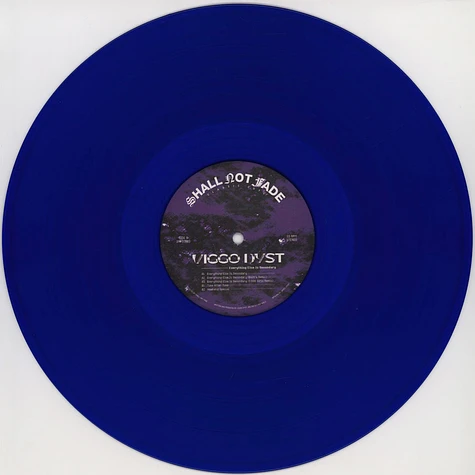 Viggo Dyst - Everything Else Is Secondary Clear Blue Vinyl Edition