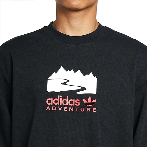 adidas - Adventure Logo Crew Sweatshirt
