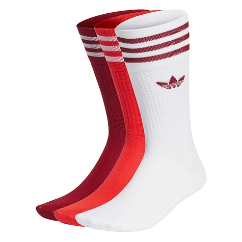 adidas - Solid Crew Sock (Pack of 3)