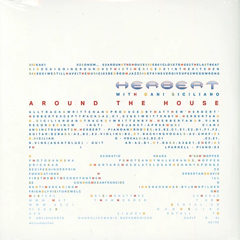 Herbert - Around The House Transparent Blue Vinyl Edition