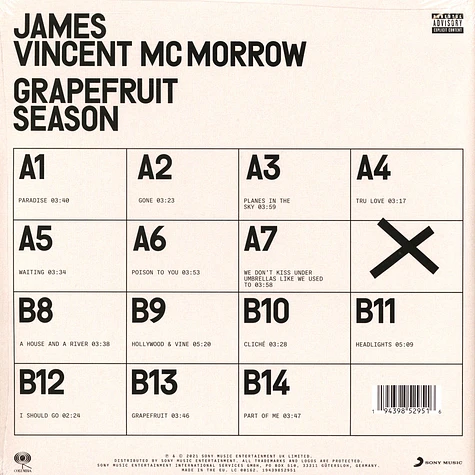 James Vincent McMorrow - Grapefruit Season