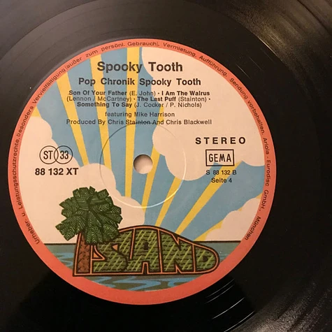 Spooky Tooth - Pop Chronik