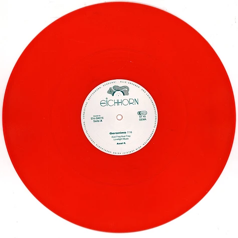 Axel F. - Geronimo Red Vinyl Edition