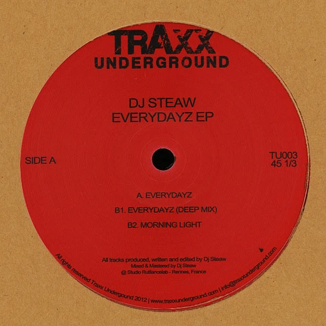 DJ Steaw - Everydayz EP