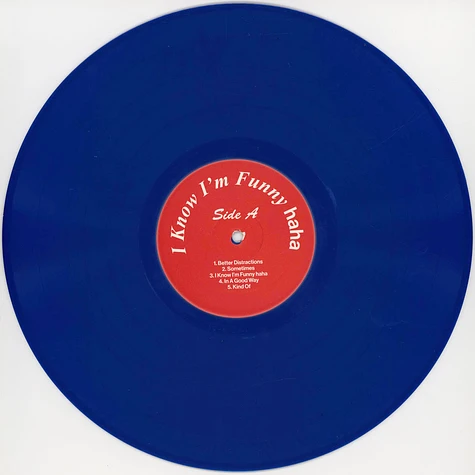 Faye Webster - I Know I'm Funny Haha Signed Blue Vinyl Edition