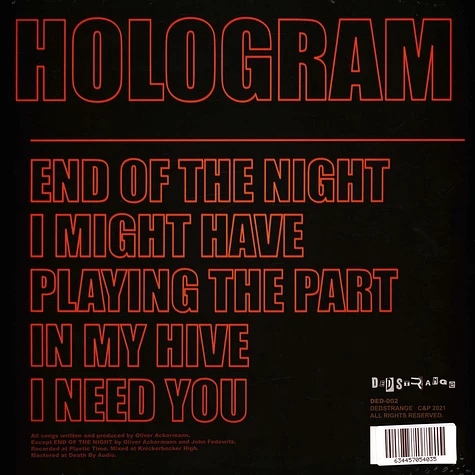 A Place To Bury Strangers - Hologram