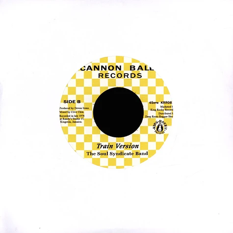 Devon Irons / Soul Syndicate Band - Last None Stop Train / Version