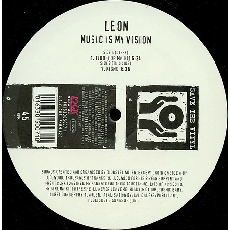 Leon - Music Is My Vision