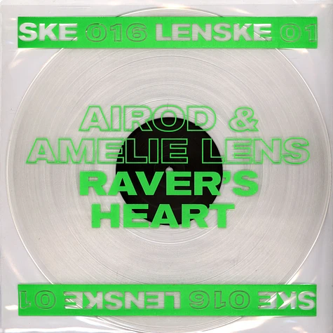 Airod & Amelie Lens - Raver's Heart EP Transparent Viny Edition
