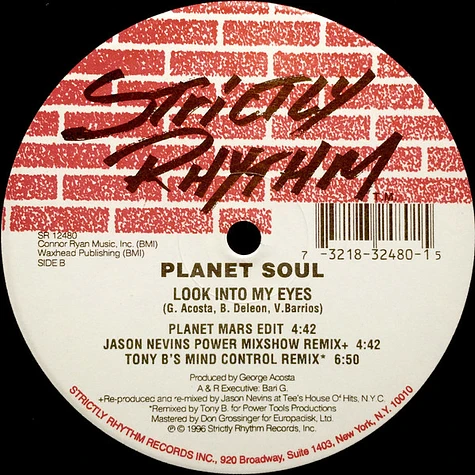 Planet Soul - Look Into My Eyes