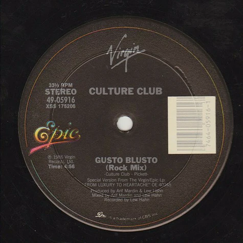 Culture Club - Gusto Blusto