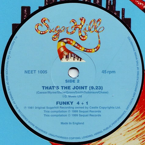 Positive Force / Funky 4 + 1 - We Got The Funk / That's The Joint