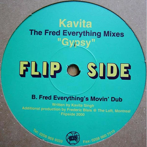 Kavita - Gypsy (The Fred Everything Mixes)