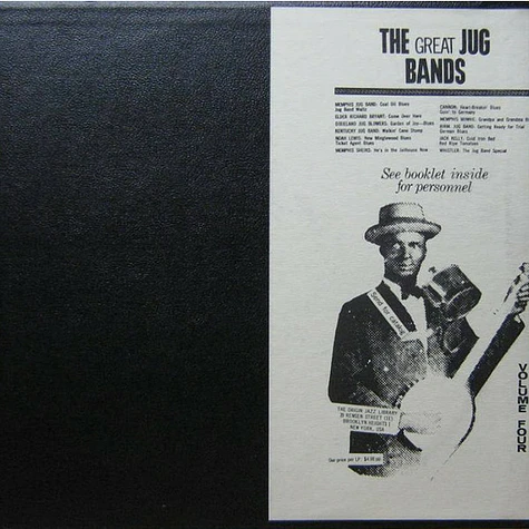 V.A. - The Great Jug Bands