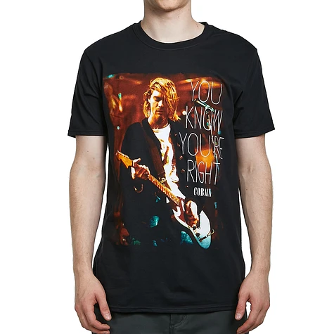 Kurt Cobain - You Know You're Right T-Shirt