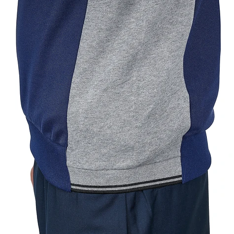 Fred Perry - Tricot Panel Halfzip Sweatshirt