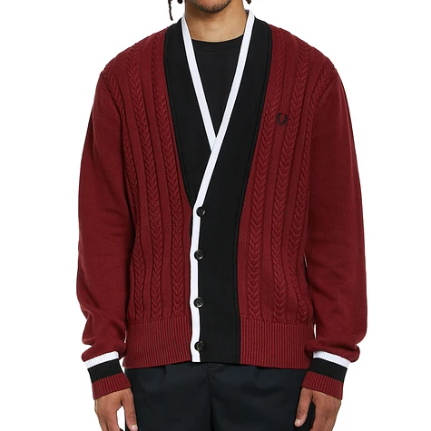 Fred Perry x Charlie Casely-Hayford - Cable Knit Cardigan