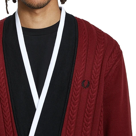 Fred Perry x Charlie Casely-Hayford - Cable Knit Cardigan