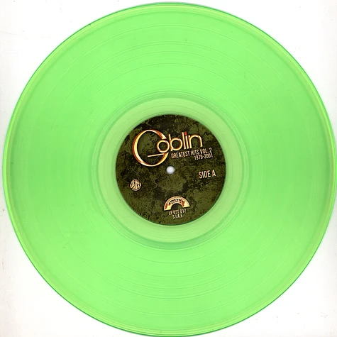 Goblin - Greatest Hits Volume 2 1979-2001 Fluo Green Vinyl Record Store Day 2021 Edition