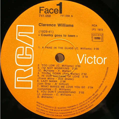 Clarence Williams - Country Goes To Town (1929-1941)