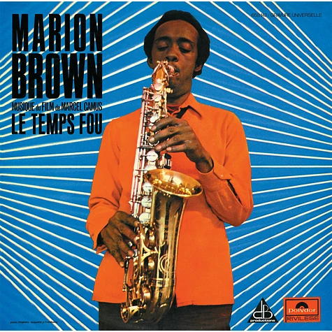 Marion Brown - Le Temps Fou (Musique Du Film De Marcel Camus)