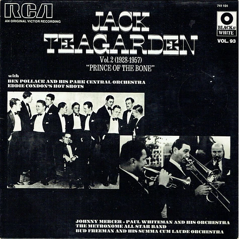 Jack Teagarden - Vol. 2 (1928-1957) "Prince Of The Bone"