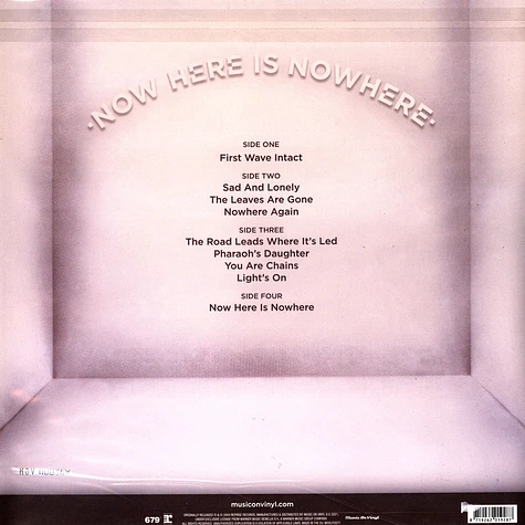 Secret Machines - Now Here Is Nowhere Transculent Vinyl Edition