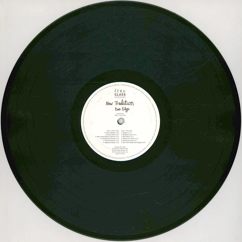 Ben Edge - New Tradition Dark Green Vinyl Edition