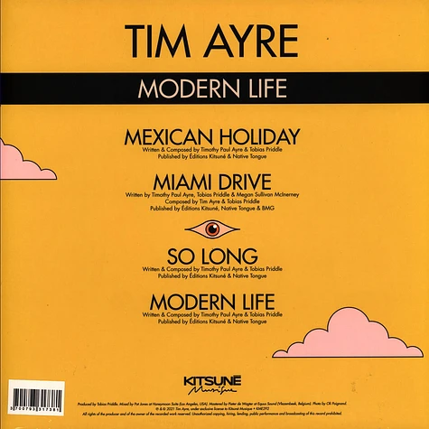 Tim Ayre - Modern Life Record Store Day 2021 Edition