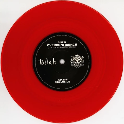 Tallah - Overconfidence Record Store Day 2021 Edition