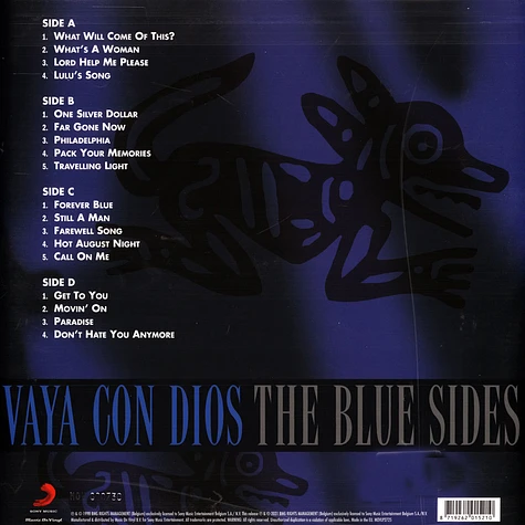 Vaya Con Dios - The Blue Sides Of Vaya Con Dios Record Store Day 2021 Edition