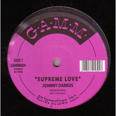 Johnny Darkos - Supreme Love