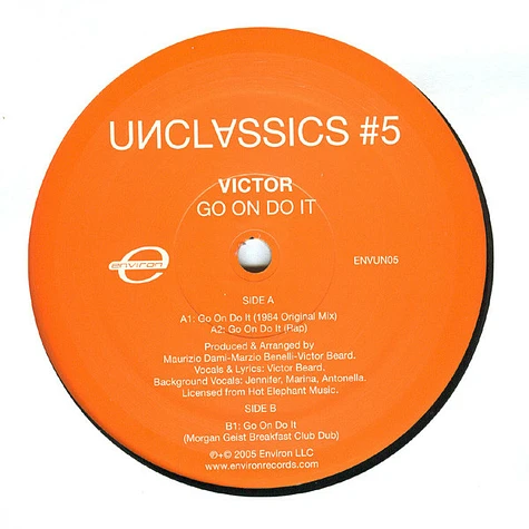 Victor - Go On Do It