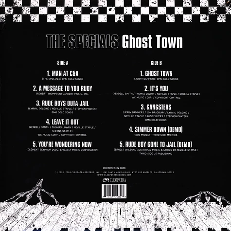 The Specials - Ghost Town Transculent Yellow Vinyl Edition