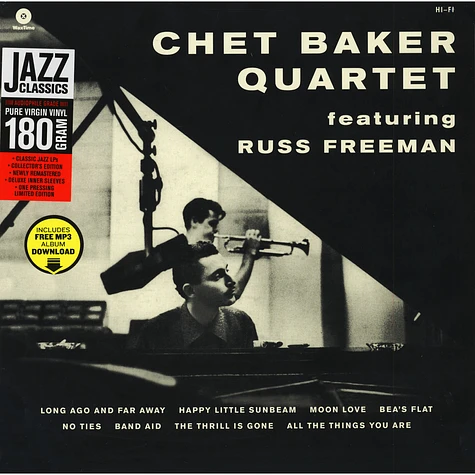 Chet Baker Quartet featuring Russ Freeman - Chet Baker Quartet Featuring Russ Freeman