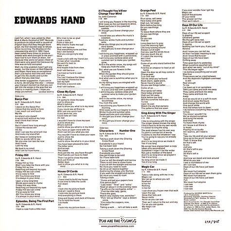 Edwards Hand - Edwards Hand