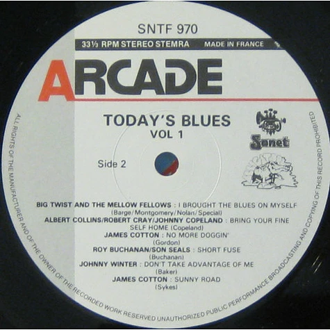 V.A. - Today's Blues - Volume 1