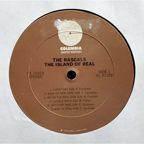 The Rascals - The Island Of Real