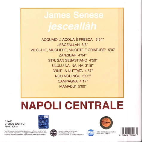 Napoli Centrale - Jesceallah