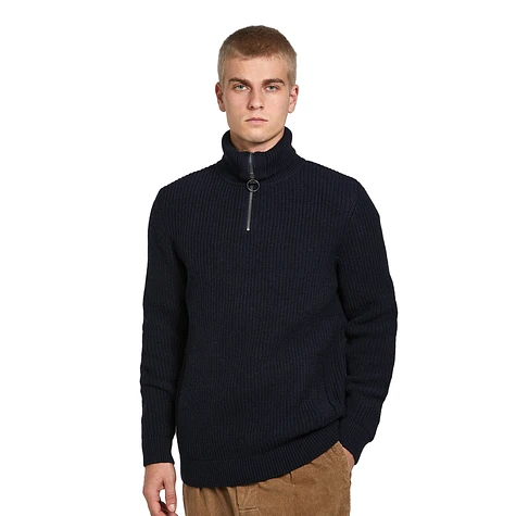 Barbour White Label - Crook Knitted Half Zip Sweater