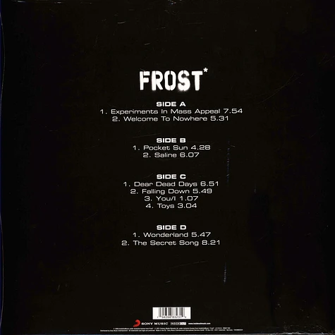 Frost - Experiments In Mass Appeal
