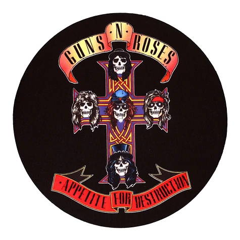 Guns N' Roses - Cross Logo Slipmat