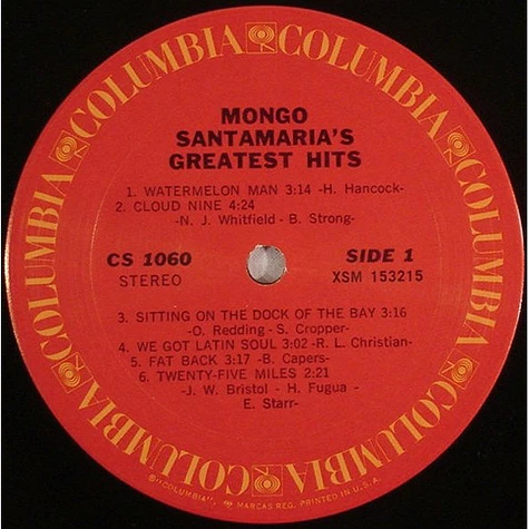 Mongo Santamaria - Mongo Santamaria's Greatest Hits