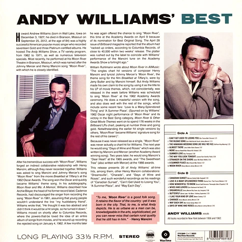 Andy Williams - Andy's Best