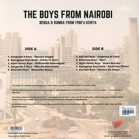 V.A. - The Boys From Nairobi: Benga & Rumba From 1980's Kenya