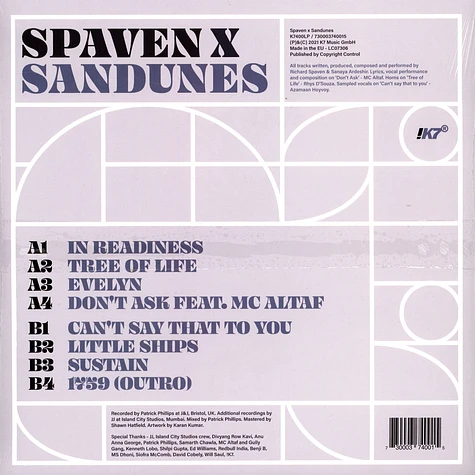 Spaven, Richard/Sandunes - Spaven X Sandunes