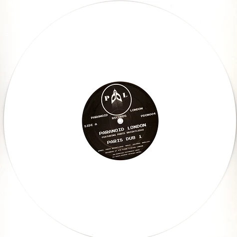 Paranoid London - Paris Dub 1 White Vinyl Edition