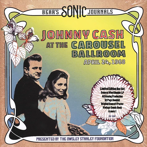 Johnny Cash - Bear's Sonic Journals: Johnny Cash At The Carousel Ballroom, April 24, 1968 Limited Deluxe Box-Set