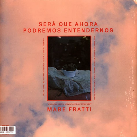 Mabe Fratti - Sera Que Ahora Podremos Entendernos